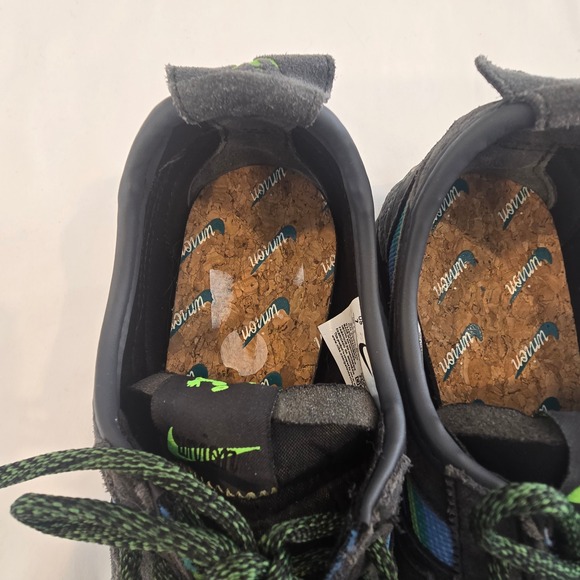 🆕️ NWOT - Nike Union LA Cortez SP Off Noir Blue Green Suede Sneakers Women's 7 - Picture 9 of 16